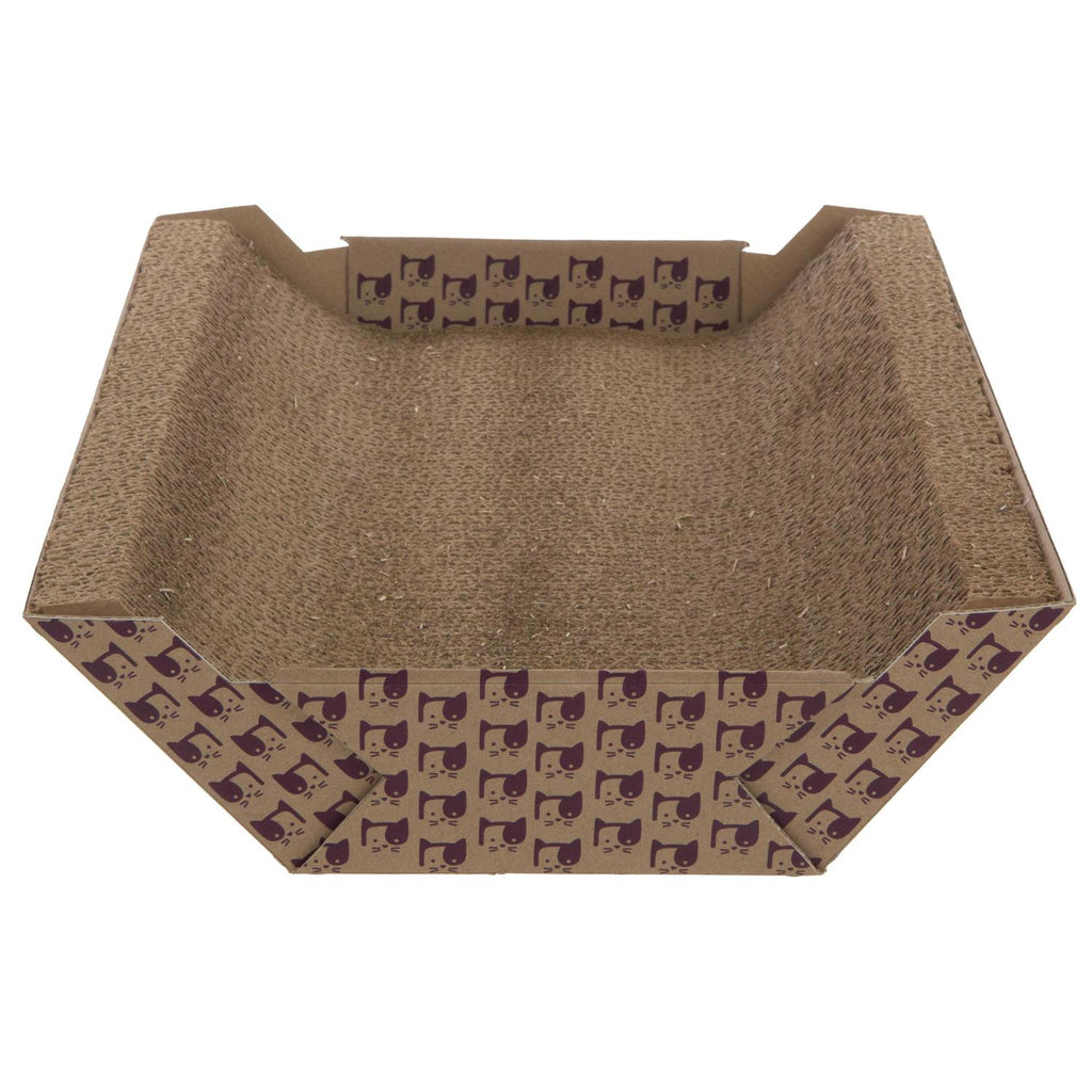 Catnip-Infused Corrugate Cat Scratcher & Lounge V96806