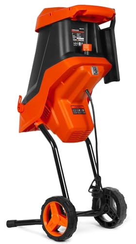 Black Electric Wood Chipper and Shredder R52310