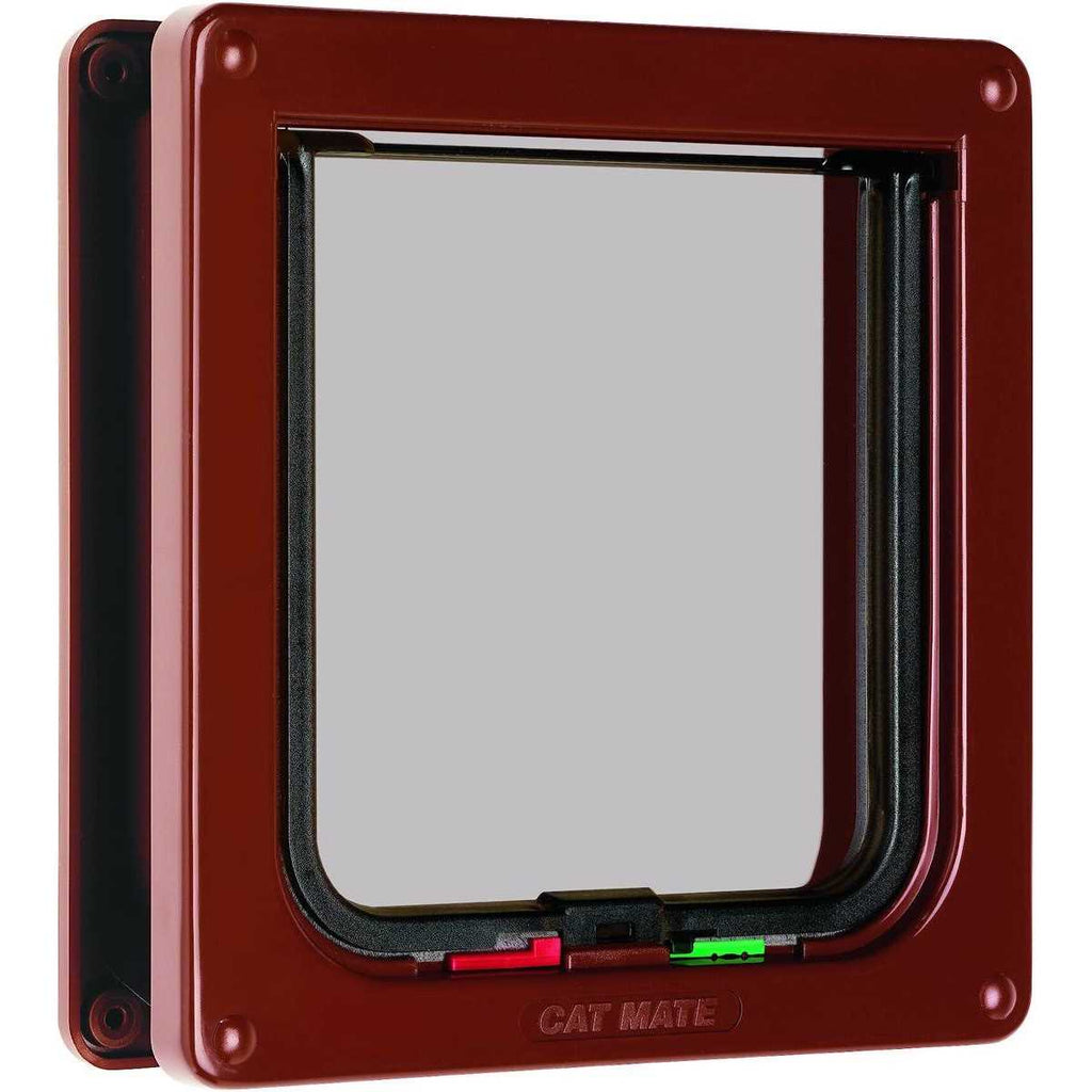 4 Way Locking Cat Flap with Door Liner A4127
