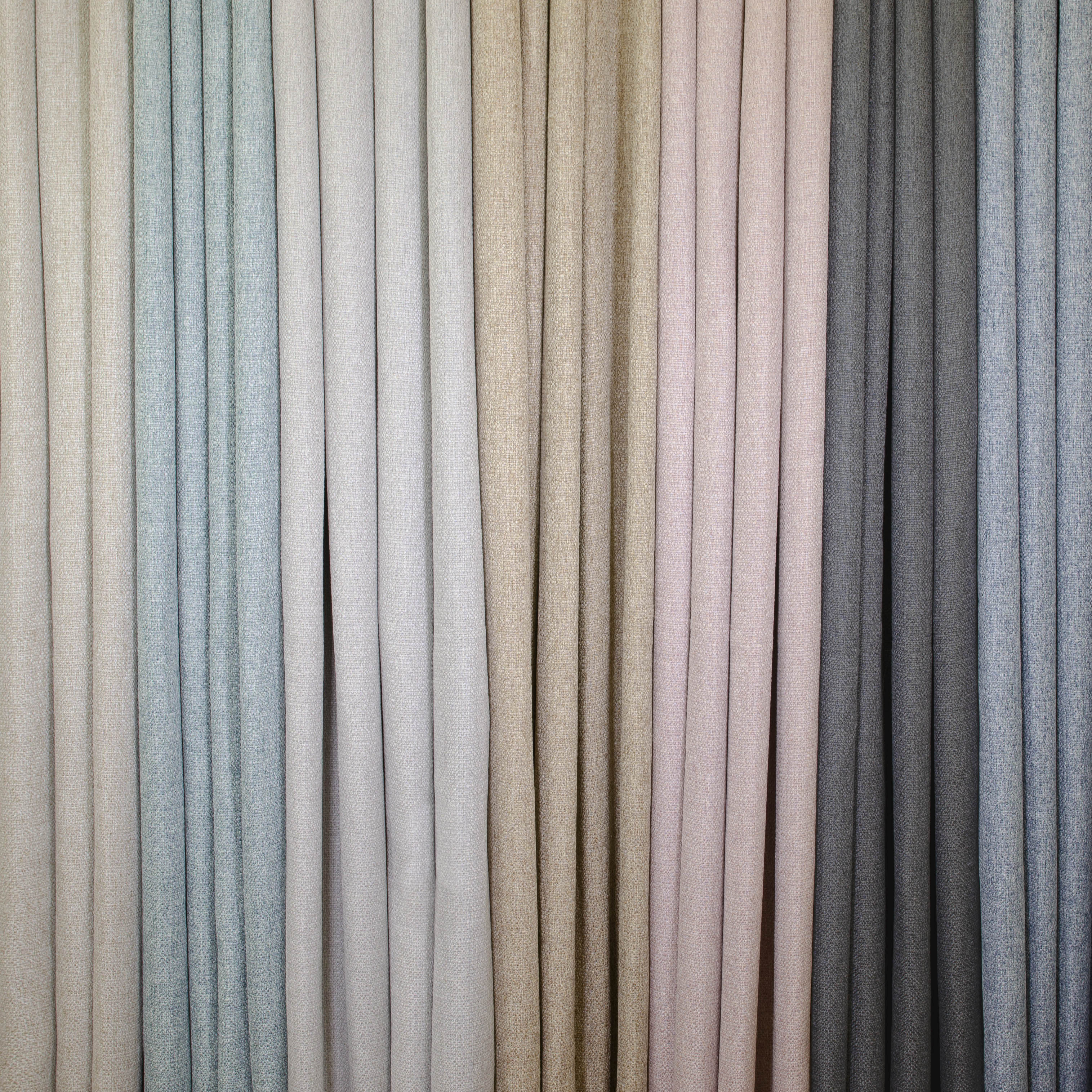 Denim Blue 100% Blackout Grommet Top Curtain Panel 40x84 A6430