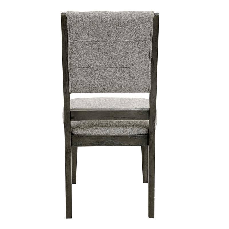 Gray 5-Piece Wood Dining Set N2796