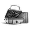 Belgian Waffle Maker with Pancake Plates Silver I8261