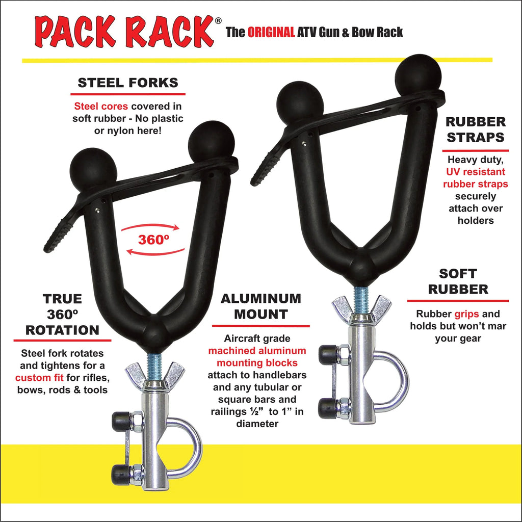 Single Pack Rack Sportsman Gun/Bow Holder Q778843