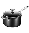 4 Qt. Toughened Nonstick Saucepan with Glass Lid D5338