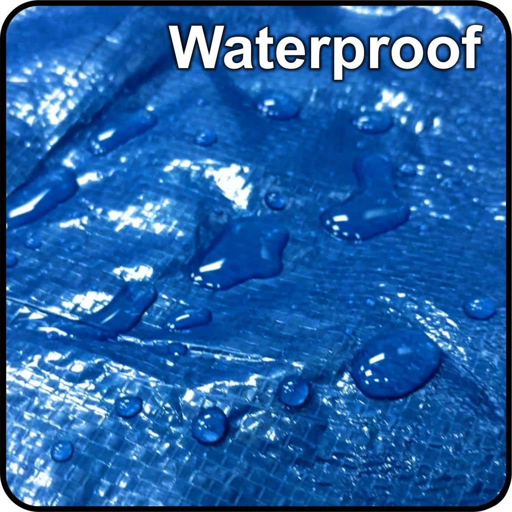 Waterproof Plastic Tarp Shelter Cover H9213