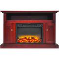 47 in. Electric Fireplace with Entertainment Stand in Cherry M486