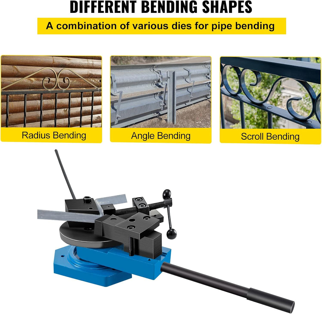 Metal Scroll Bender for Steel Brass Copper Aluminum H904