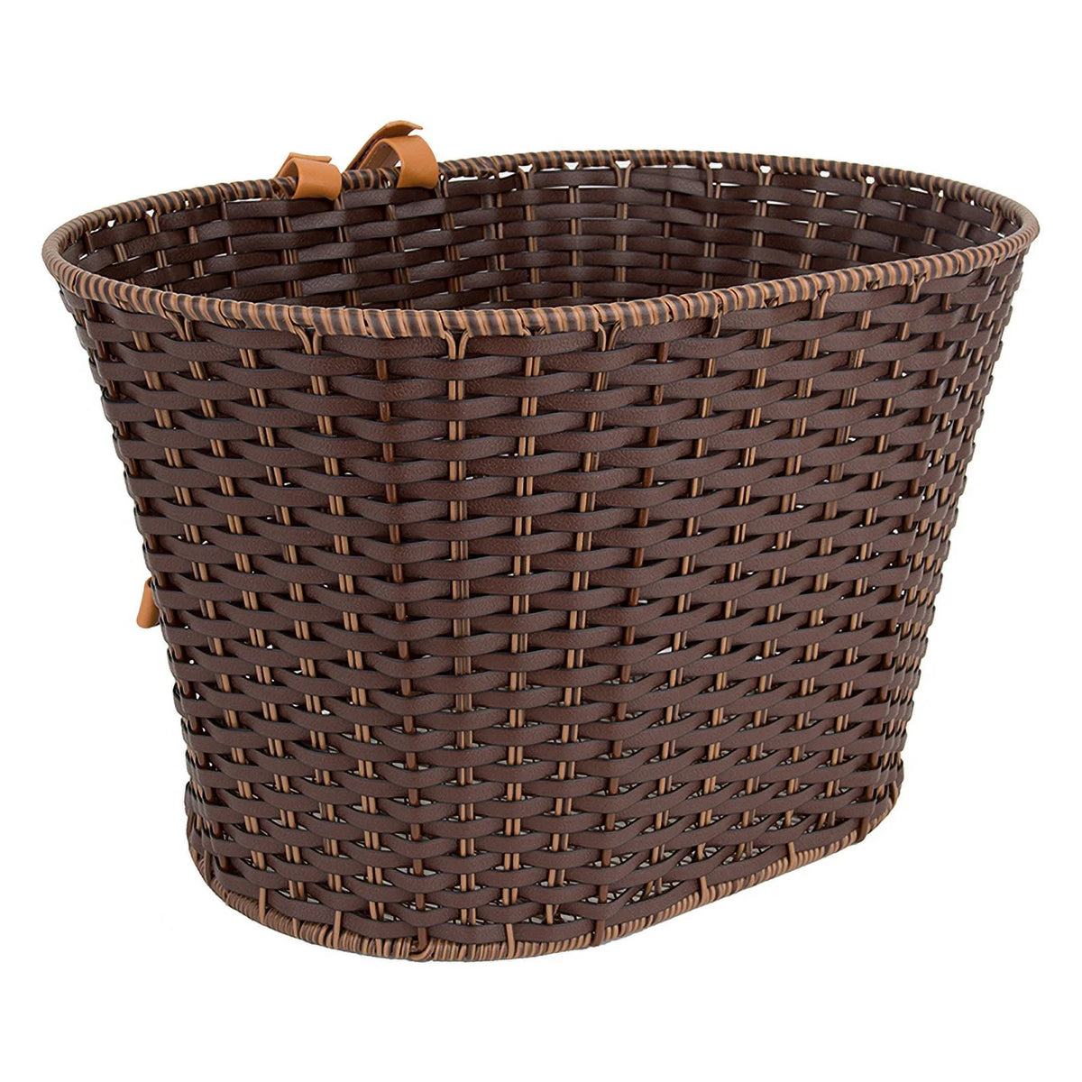 Mahogany Rattan Basket 15x11x9.5 N3846