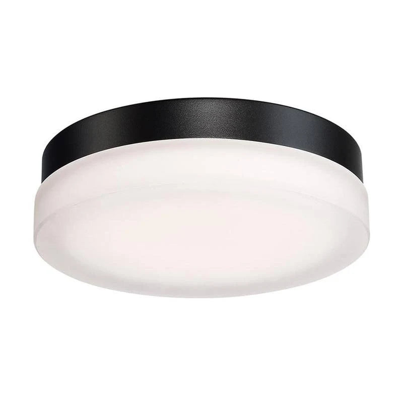 11in LED Round Flush Mount 2700K Titanium R148357