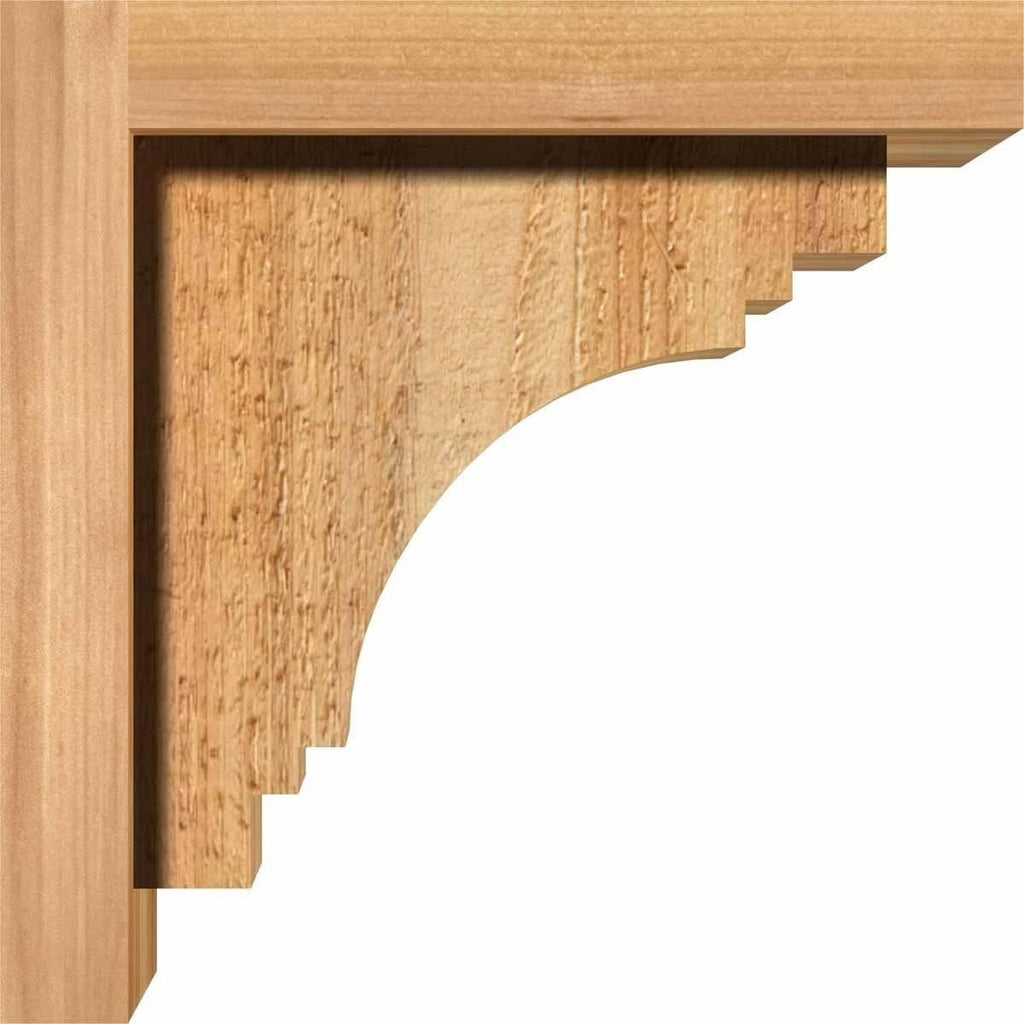 6x22W x 12x22D x 16x22H Western Red Cedar Corbel C372989
