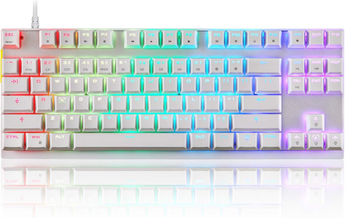 87 Keys Wired Mechanical Gaming Keyboard X10492