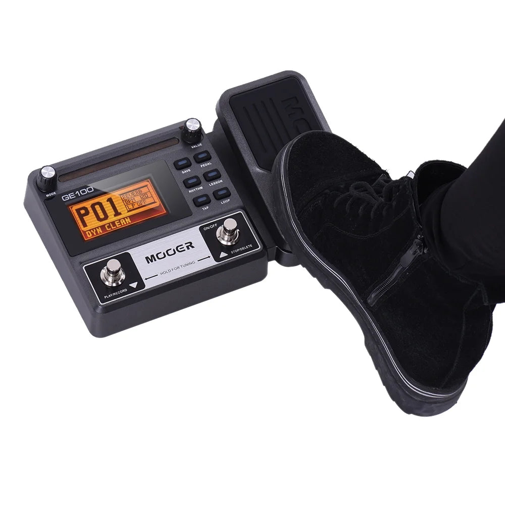 Guitar Multi-effects Processor Effect Pedal with Loop Recording J3964