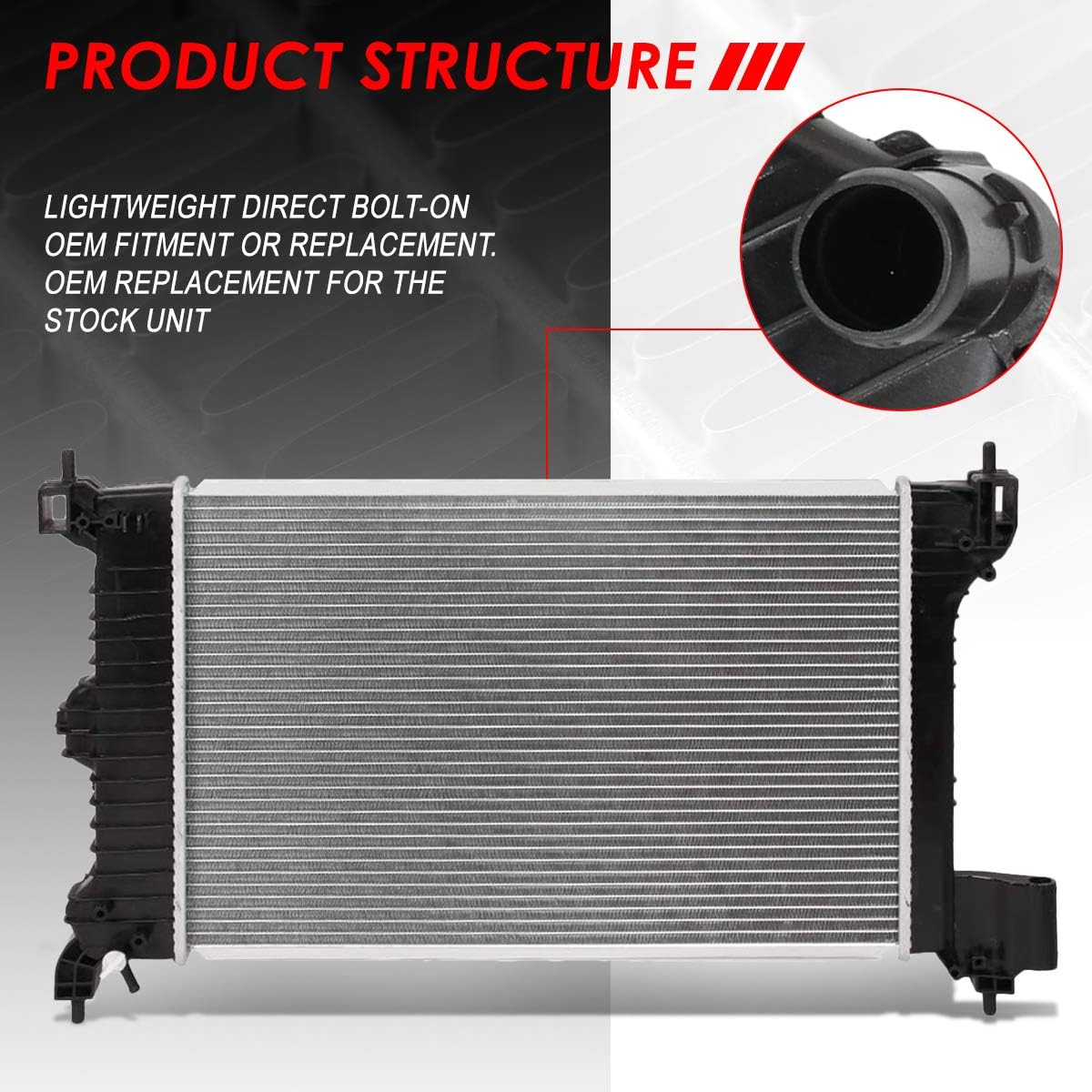 Aluminum Core Cooling Radiator E912