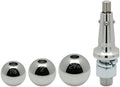 Trailer Hitch Ball, 8,000lbs. Capacity, 1 in. Shank, Chrome J443