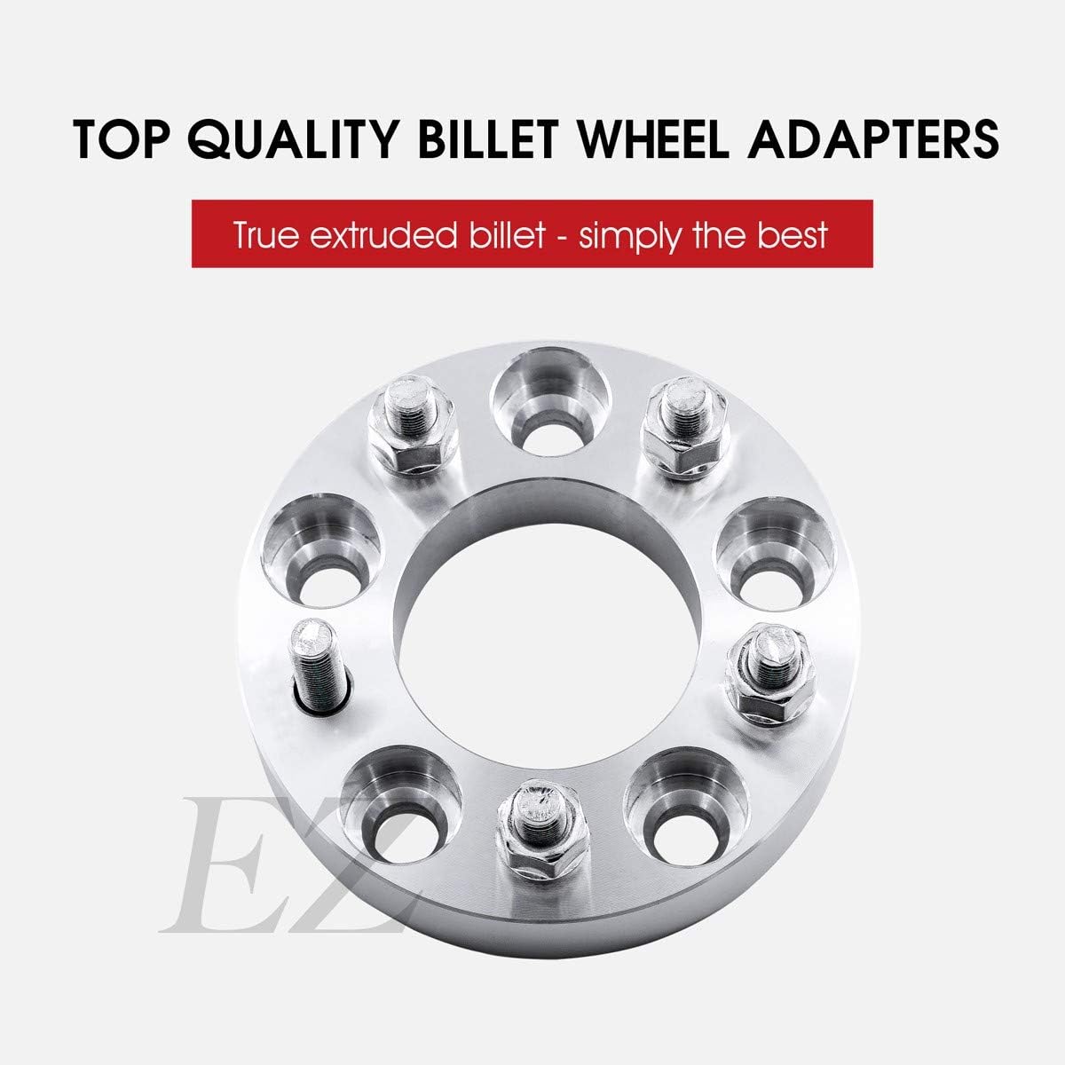 4 Billet Wheel Adapters 5 Lug 135mm Thickness 1 Inch L816