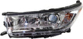 Driver Side Headlight Replacement for Toyota Highlander 2017 2018 2019 LE XLE Model Q798