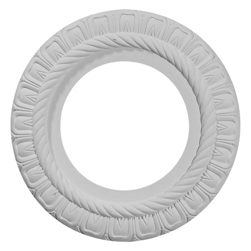 Hand-Painted Platinum Ceiling Medallion E743