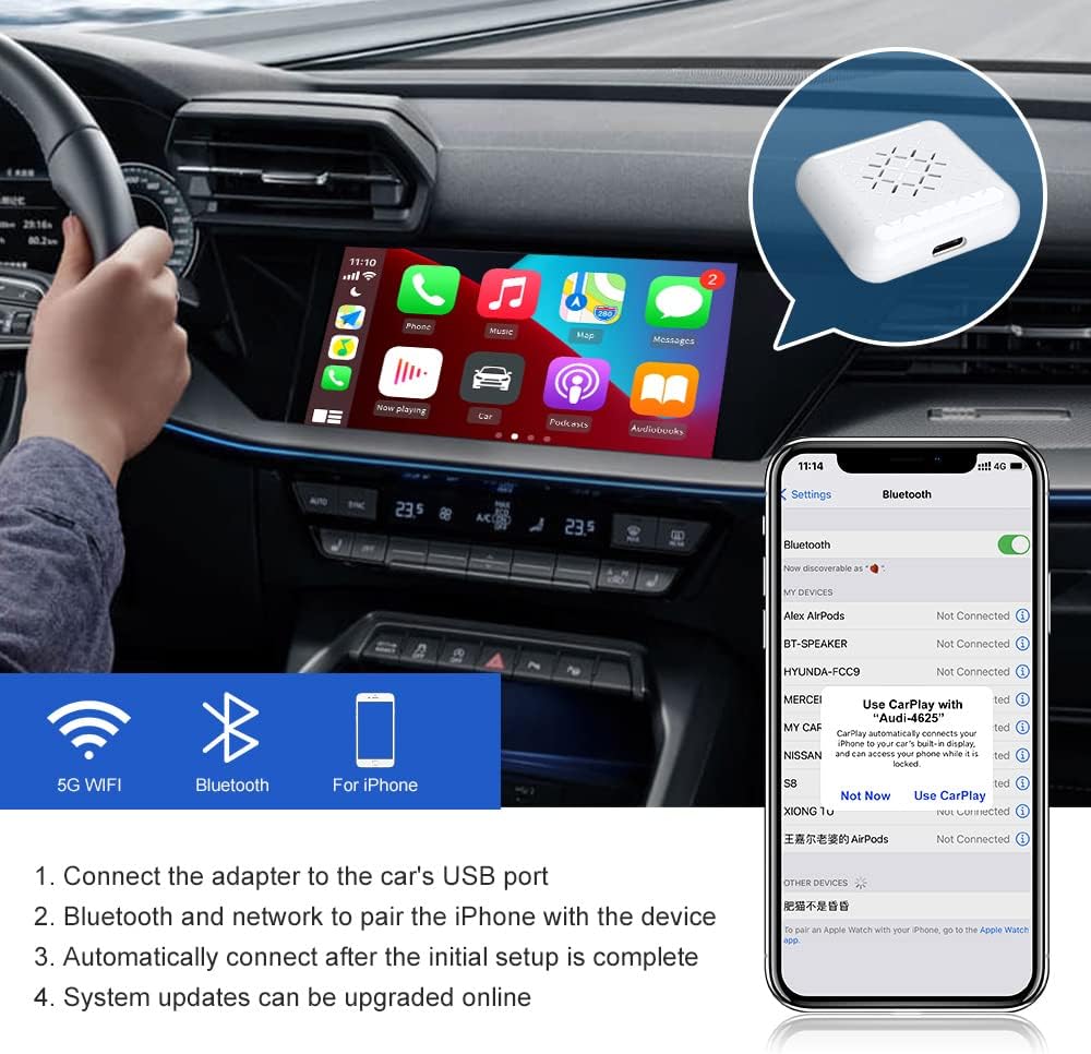 Wireless CarPlay Adapter Pack of 2 S539250
