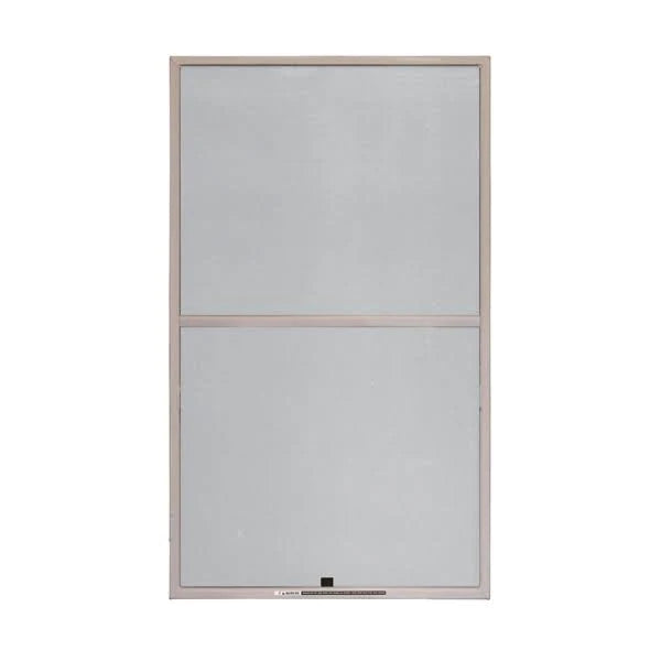 Insect Screen for Double-Hung Window, Sandtone, 33 5/32 Wide by 33 3/8 Inches H509