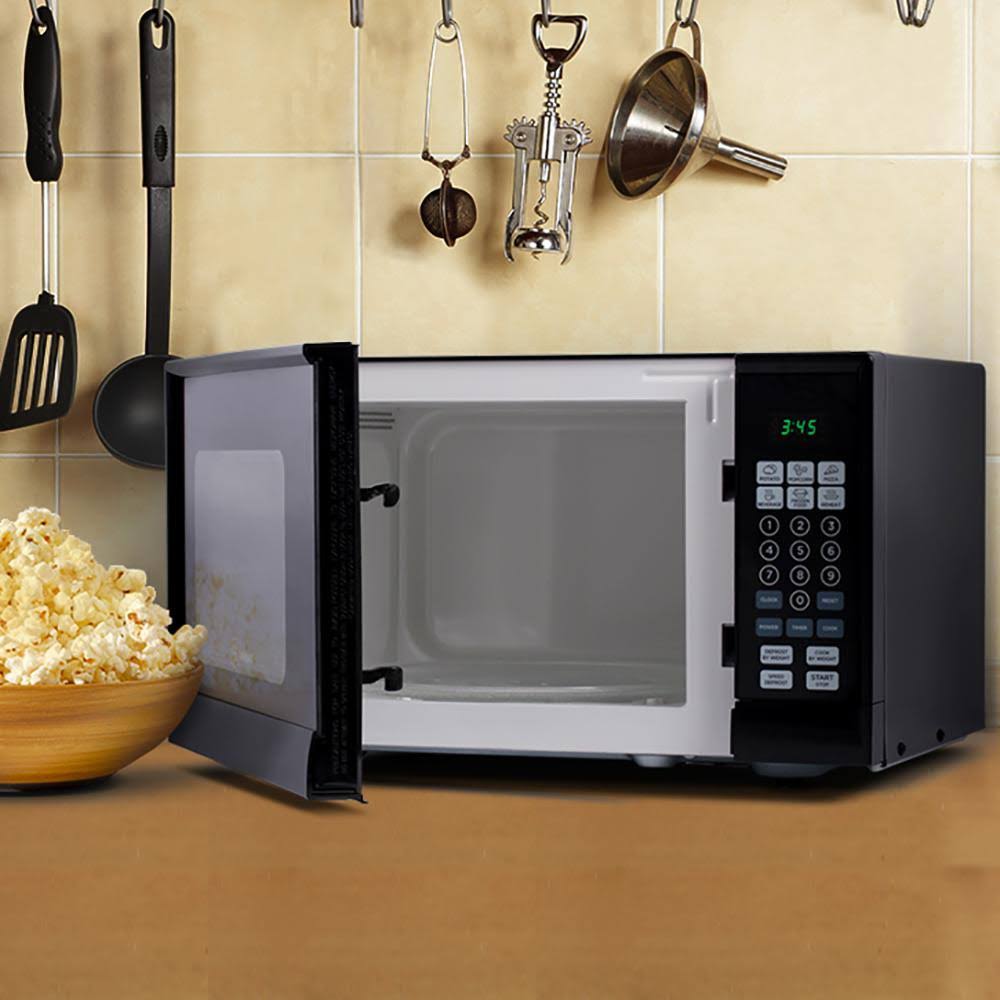 0.9 cu.ft. Black Microwave S383