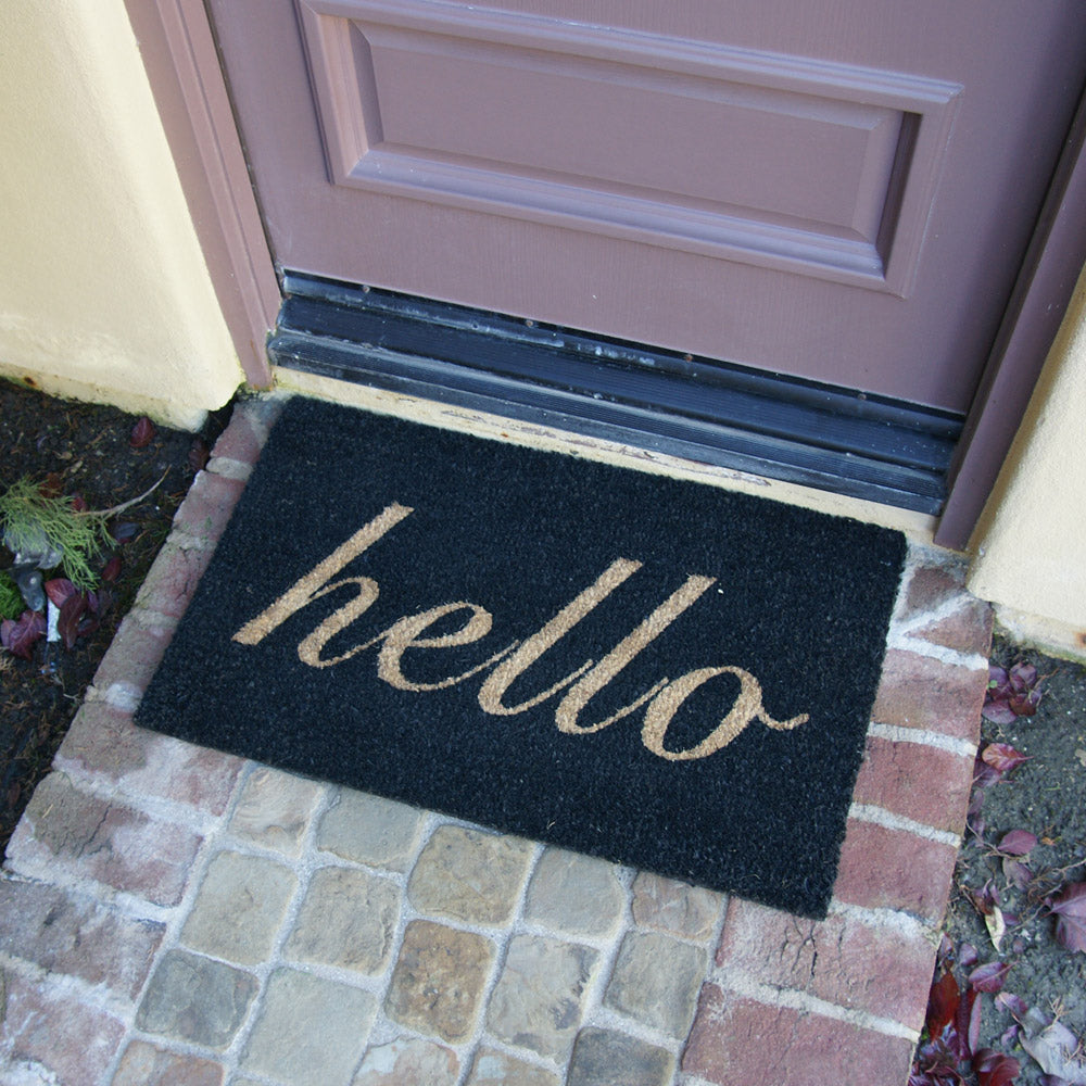 Hello Welcome Mats 15mm 18" X 30" T6005