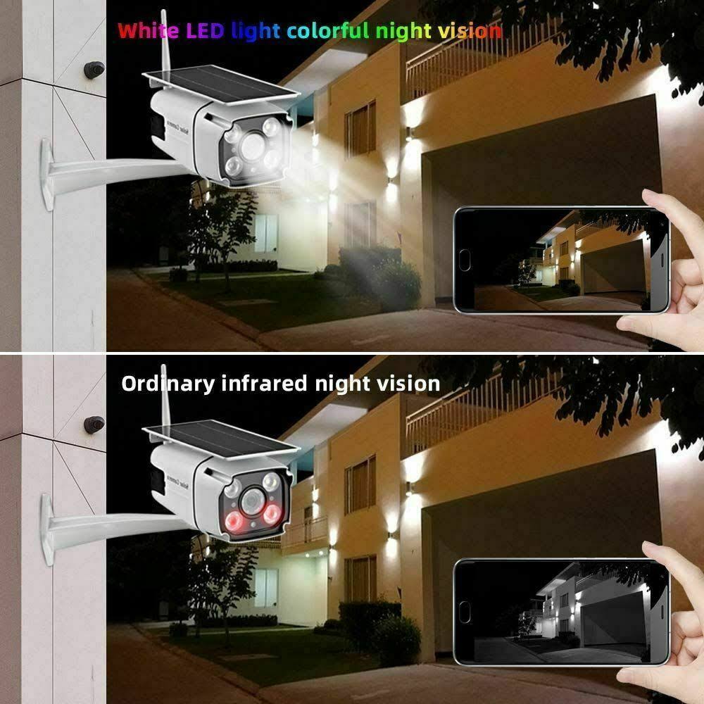 Solar Powered Wireless WiFi Security Camera G8687