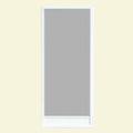White Outswing Metal Screen Door M710