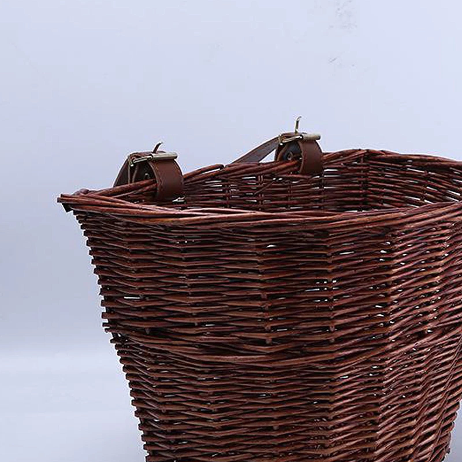 Wicker Woven Handlebar Basket G816516