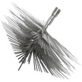 Rectangular Flat Wire Brush with Torque Lock Connector W520
