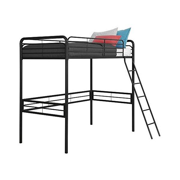 Twin Size Metal Loft Bed Frame B218