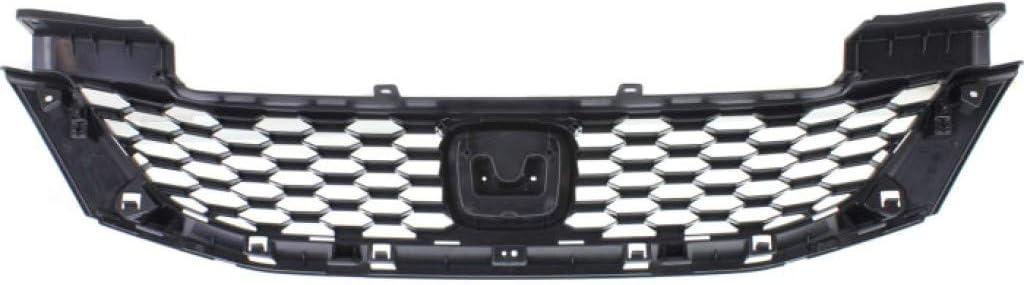 Painted Black Plastic Grille Assembly for Honda Accord Coupe G617