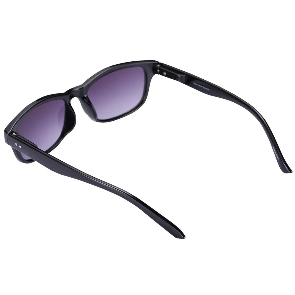 3 Pair Full Reading Sunglasses Black/Black 1.25 J540