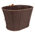 Mahogany Rattan Basket 15x11x9.5 N3846