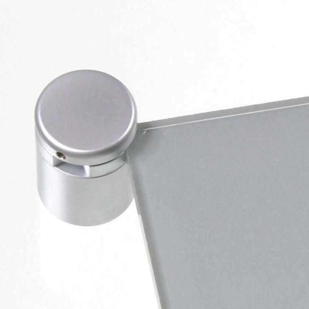 Sign Standoff Pack of 8 Brushed Stainless Finish F344