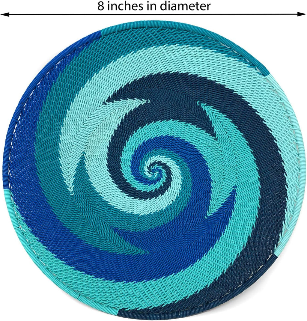 8-inch Telephone Wire Platter Basket Z7390
