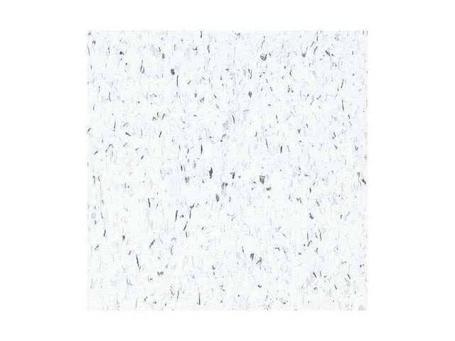 Vinyl Composition Tile, 45sq.ft, White S90990