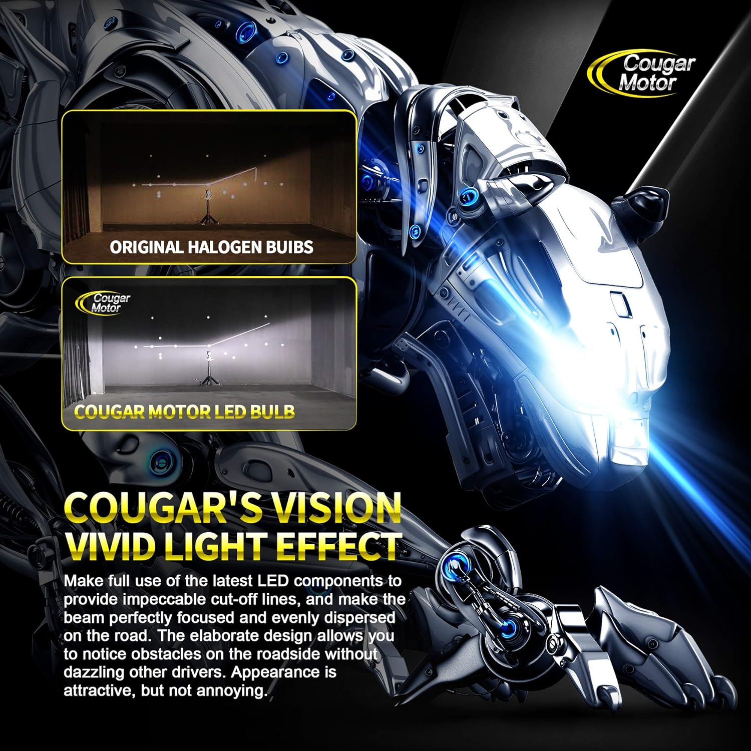 9007 LED Bulb HB5 6500K Cool White Conversion Kit P603159