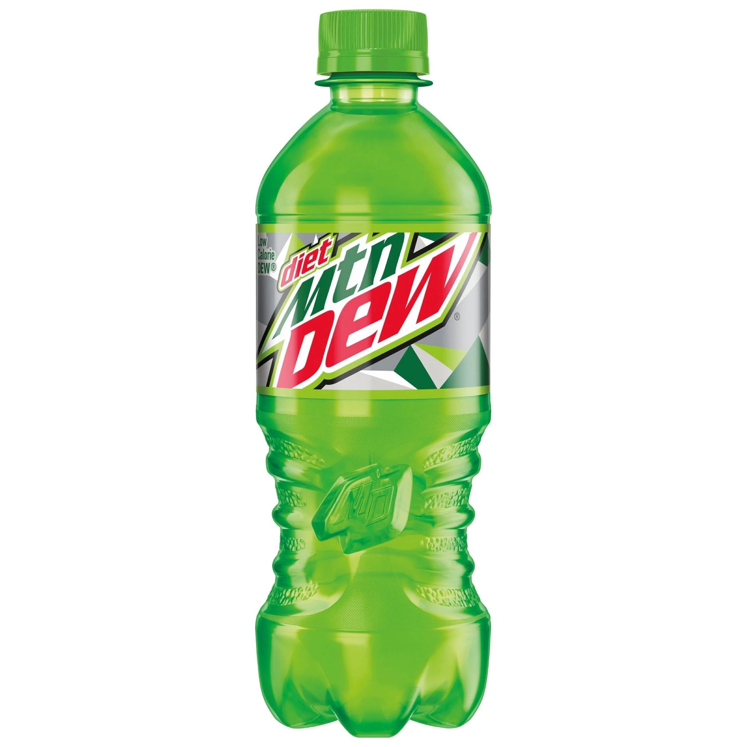 Diet Mountain Dew Soda 20oz Bottles, Quantity of 24 Q4522