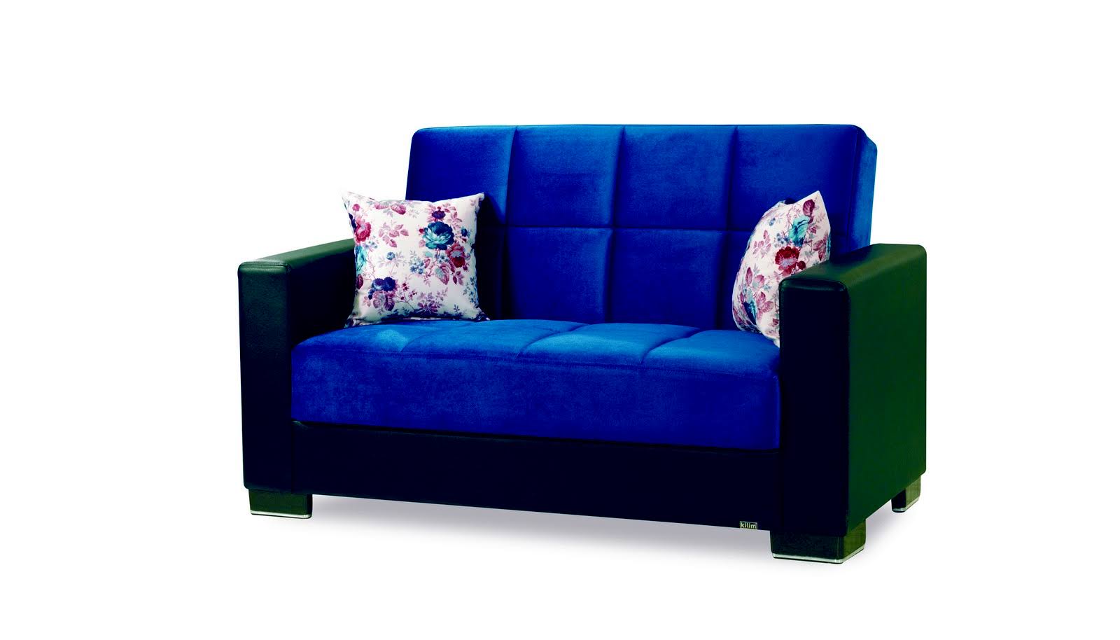 Emerald Blue Loveseat S4597