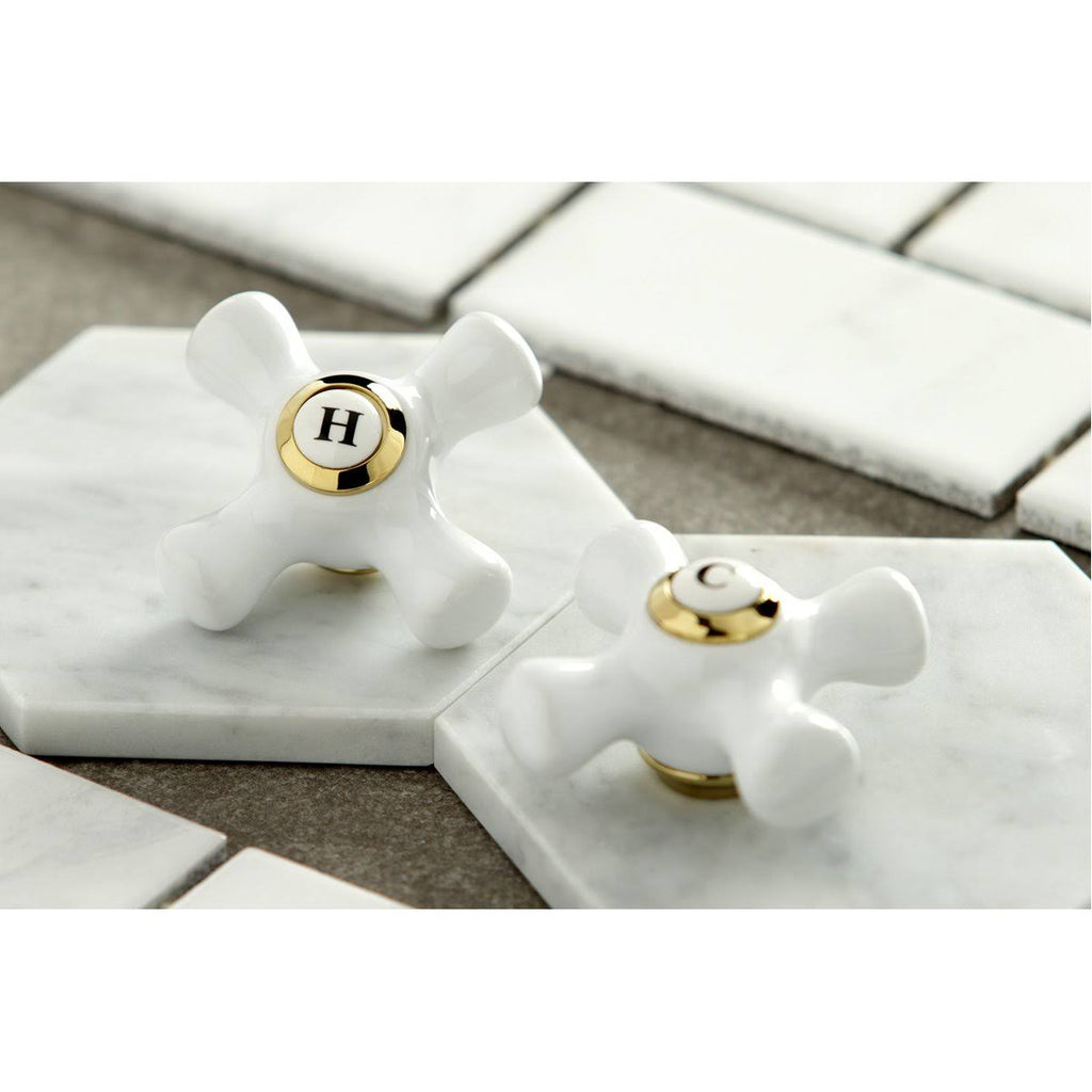 Oil Rubbed Bronze Widespread Kitchen Faucet with Brass Sprayer H4825