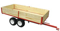 Lawn and Garden Trailer with Hand Operated Hydraulic Dump N938