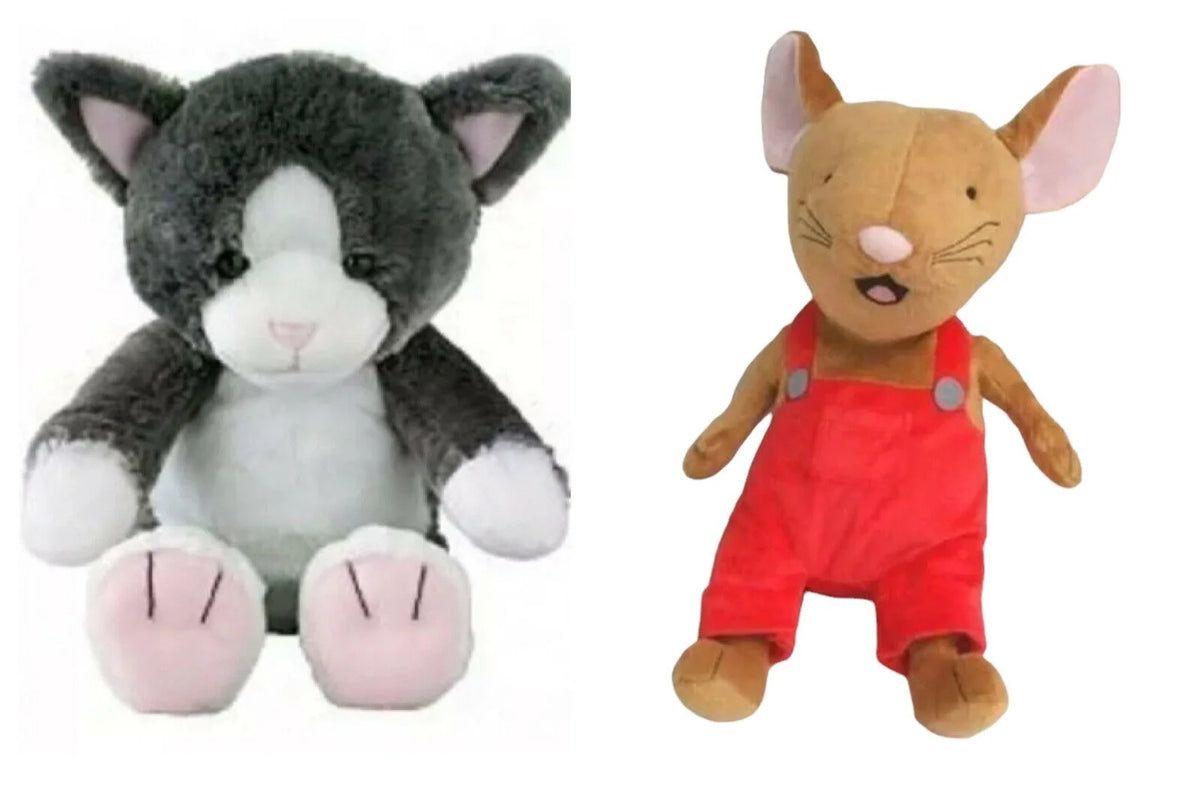 Set Of 2 Plush Soft Stuffed Animals B345