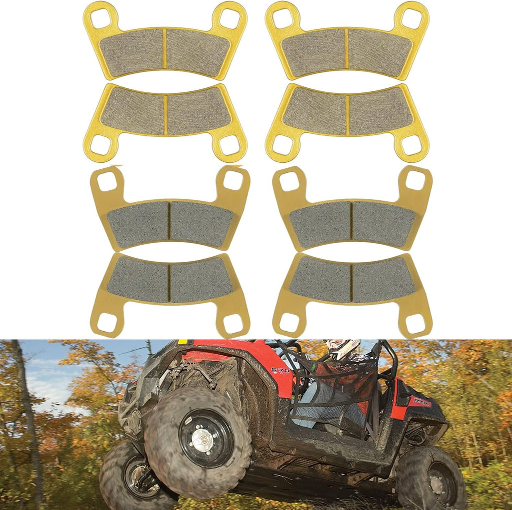 Heavy Duty Front & Rear 8X Brake Pads Y35774