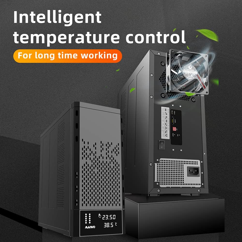 8 Bay 2.5/3.5 inch Hard Drive RAID Enclosure N539