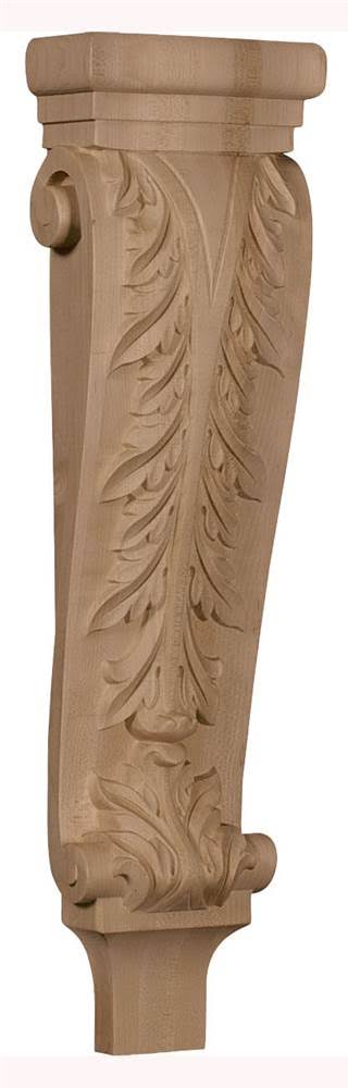 Maple Large Acanthus Pilaster Corbel U972637