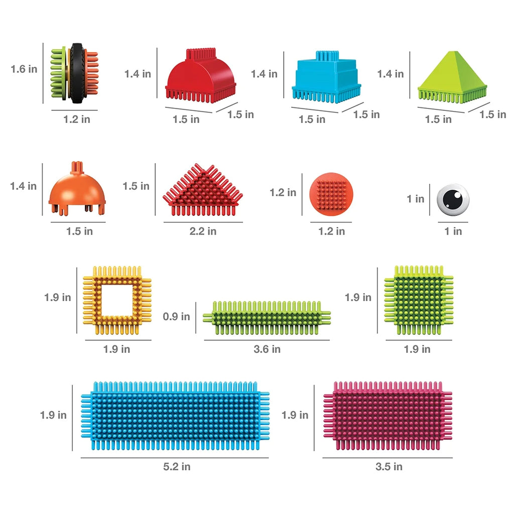 112 Pcs Hedgehog Building Blocks Toy Construction Playset M709