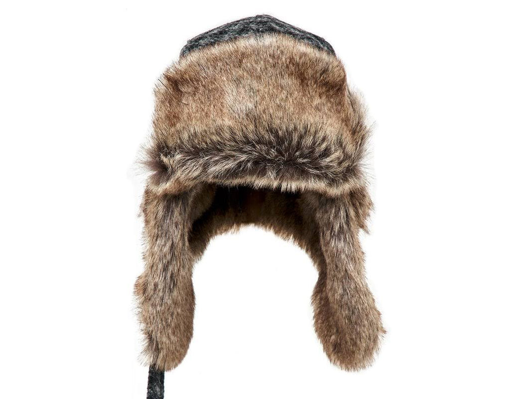 Gray Houndstooth Cap L235244