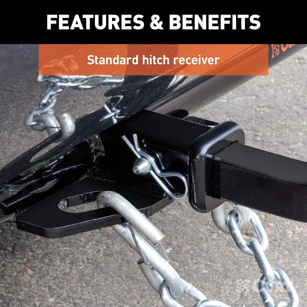 Class 1 Trailer Hitch with Ball Mount, 1-1/4-In Receiver E711
