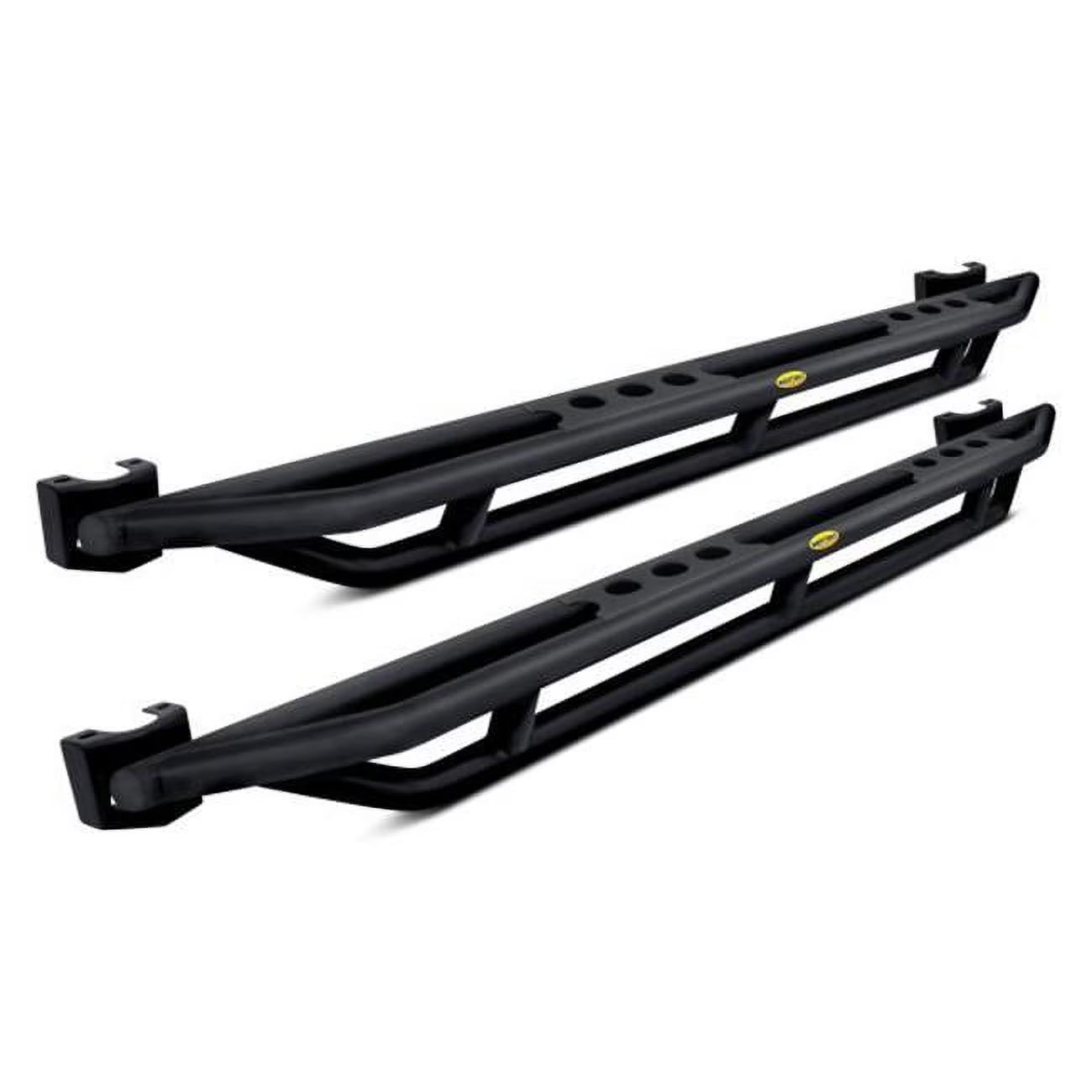 Black Textured 2 Door Side Armor for Jeep Wrangler JK K441