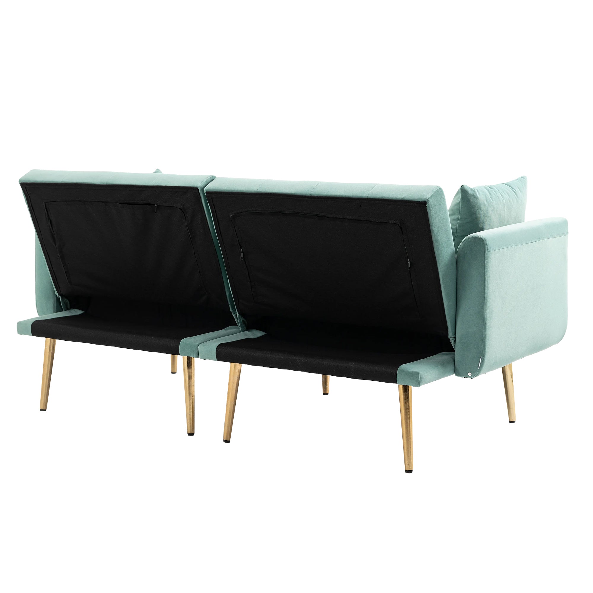 Velvet Sofa with Metal Feet M203